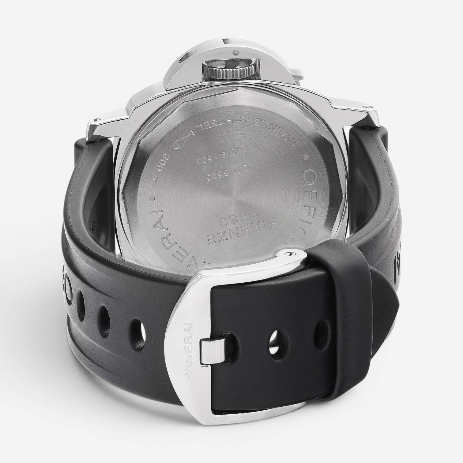 Panerai Luminor Stainless Steel Manual Wind Men's Watch PAM00002