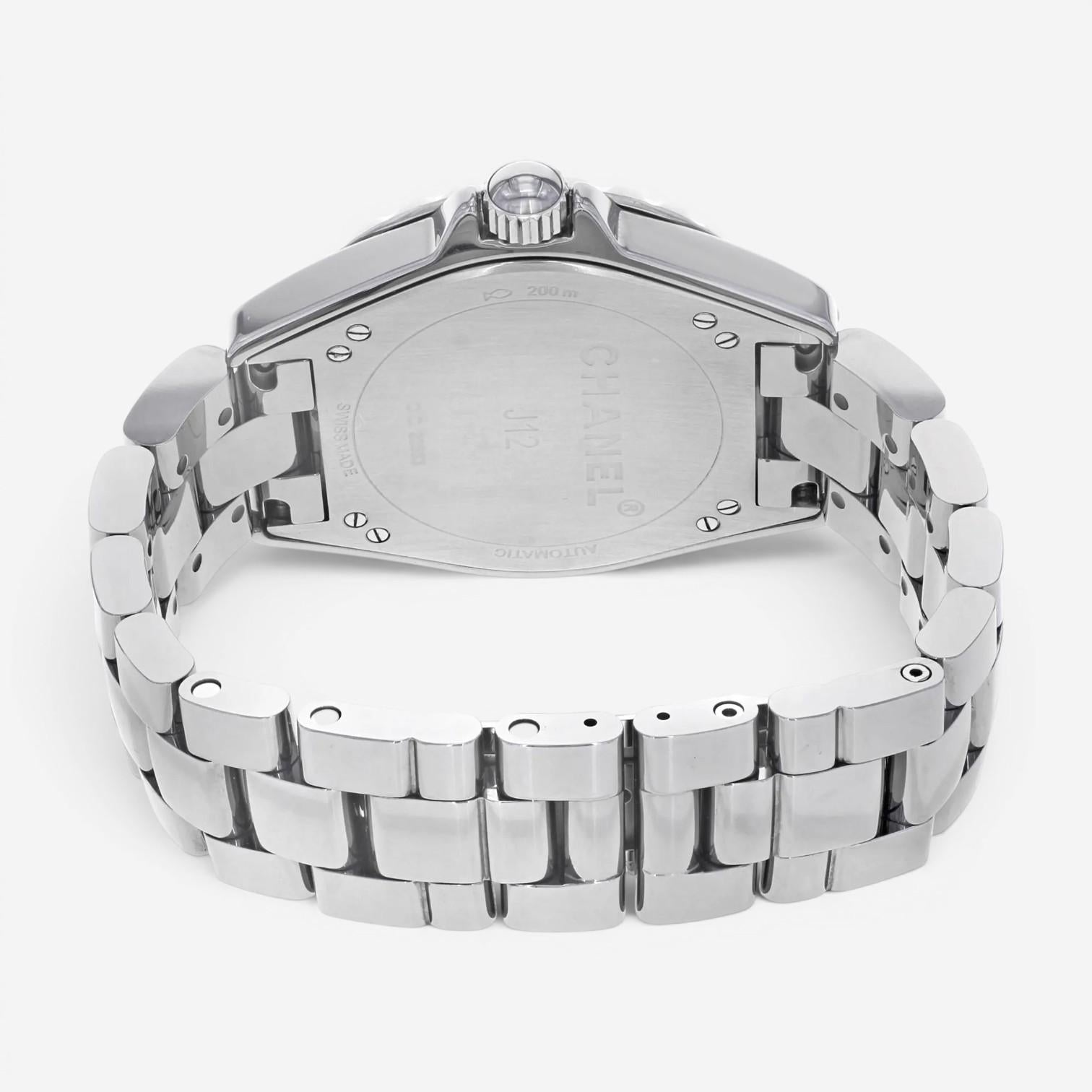 Chanel J12 Chromatic Ceramic & Stainless Steel Automatic Unisex Watch H2934