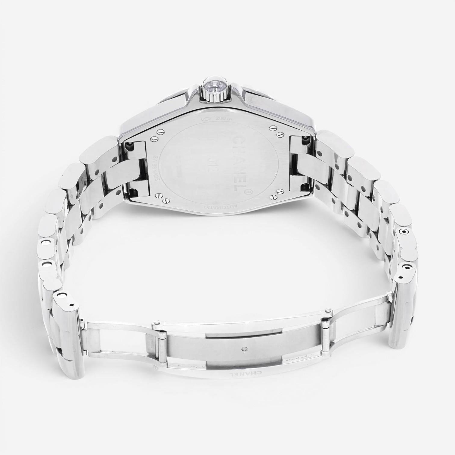 Chanel J12 Chromatic Ceramic & Stainless Steel Automatic Unisex Watch H2934