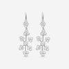 Suna Platinum Diamond Lace Drop Earrings E2401P-LB