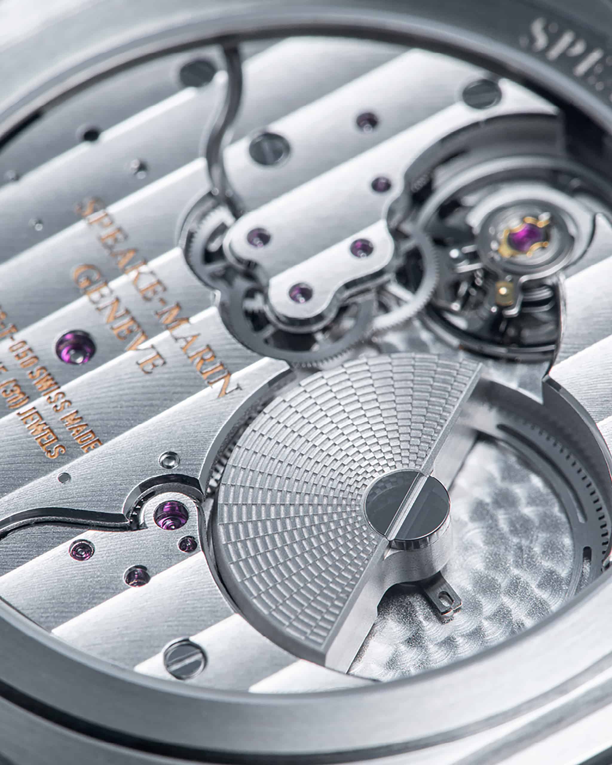 Speake-Marin Ripples Metallic Green Stainless Steel Limited Edition Automatic Men’s Watch 604015460 - THE SOLIST