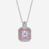 Gregg Ruth 14K Gold, White Diamond 0.51ct. tw. and Pink Diamond Pendant Necklace 45699 - THE SOLIST - Gregg Ruth