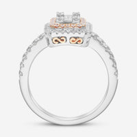 Gregg Ruth 14K White Gold Diamond 0.83ct. Engagement Ring Sz. 6.75 50635 - THE SOLIST