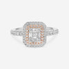 Gregg Ruth 14K White Gold Diamond 0.83ct. Engagement Ring Sz. 6.75 50635 - THE SOLIST