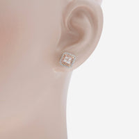 Gregg Ruth 14K Gold, White Diamond and Fancy Pink Diamond Stud Earrings 50112 - THE SOLIST - Gregg Ruth