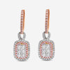 Gregg Ruth 14K White & Rose Gold Diamond Drop Earrings 45192 - THE SOLIST