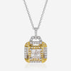 Gregg Ruth 18K Gold, White Diamond 0.70ct. tw. and Fancy Yellow Diamond Pendant Necklace 56984 - THE SOLIST - Gregg Ruth