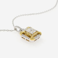 Gregg Ruth 18K Gold, White Diamond 0.70ct. tw. and Fancy Yellow Diamond Pendant Necklace 56984 - THE SOLIST - Gregg Ruth