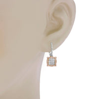 Gregg Ruth 18K Gold, White Diamond 0.91ct. tw. and Fancy Pink Diamond 0.29ct. tw. Drop Earrings 50637 - THE SOLIST - Gregg Ruth