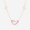 Gübelin 18K Rose Gold Ruby & Diamond Pendant Necklace 42K - 1155.1 - THE SOLIST - Gübelin