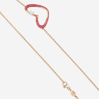 Gübelin 18K Rose Gold Ruby & Diamond Pendant Necklace 42K - 1155.1 - THE SOLIST - Gübelin