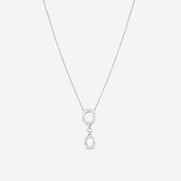 Gubelin 18K White Gold Diamond Pendant Necklace 42A - 1189 - THE SOLIST - Gubelin