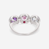 Gübelin 18K White Gold Pink Spinel & Diamond Ring Sz. 6.75 57A - 1774 - THE SOLIST - Gübelin