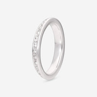 Gübelin Classics 18K White Gold Band Ring Sz. 6 47A - 0150 - THE SOLIST - Gübelin