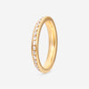 Gübelin Classics 18K Yellow Gold & Diamond Wedding Ring Sz. 5.5 47C - 0150 - THE SOLIST - Gübelin