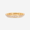 Gübelin Classics 18K Yellow Gold & Diamond Wedding Ring Sz. 5.5 47C - 0150 - THE SOLIST - Gübelin