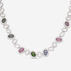 Gübelin Madagaskar 18K White & Rose Gold Spinel, Tourmaline & Diamond Necklace 42K - 1133.2 - THE SOLIST - Gübelin