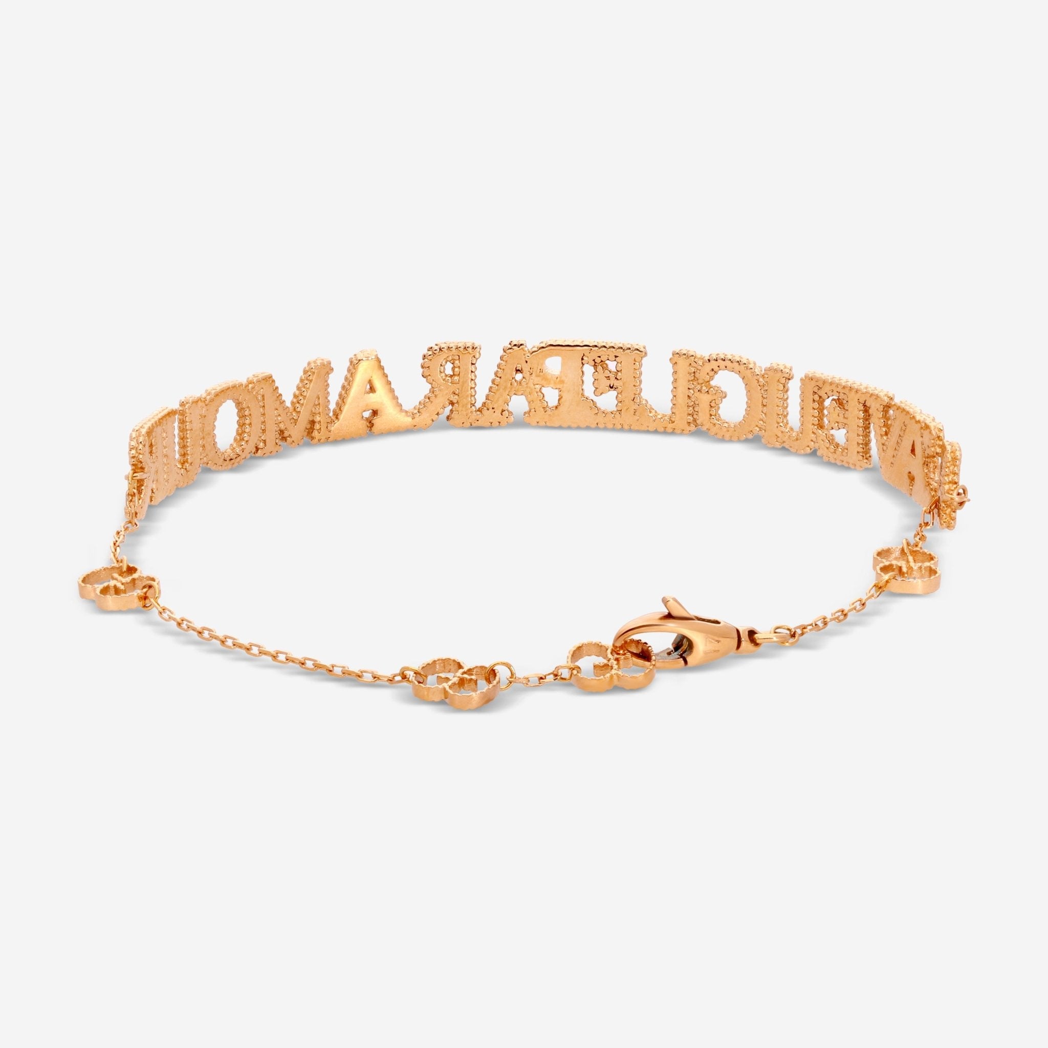 Gucci 18K Yellow Gold Diamond Lapa Bracelet YBA479239001 - THE SOLIST - Gucci