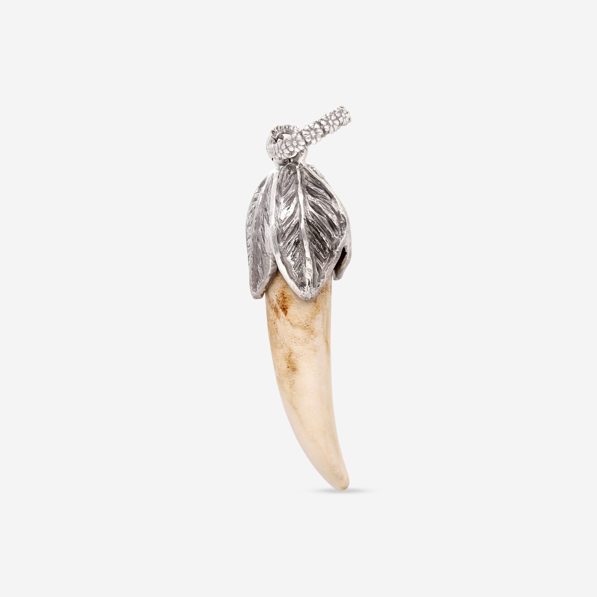 Gucci 62mm Sterling Silver & Resin Tooth and Horn Charm YBG524941001 - THE SOLIST - Gucci