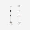 Gucci Blind For Love Sterling Silver Black Spinel Drop Earrings YBD502160001 - THE SOLIST - Gucci