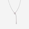 Gucci Chiodo White Gold Diamond Lariat Necklace YBB373749001 - THE SOLIST - Gucci