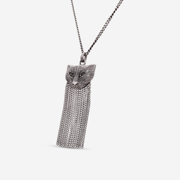 Gucci Garden Sterling Silver Pendant Necklace YBB577790001 - THE SOLIST - Gucci