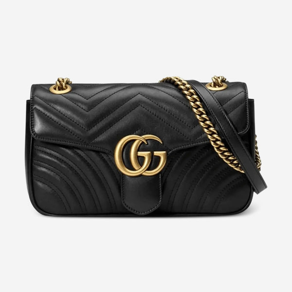 Gucci GG Marmont Mini Black Leather Women's Shoulder Bag 443497DTDIT1000 - THE SOLIST - Gucci