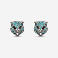 Gucci Le Marche des Merveilles 18K Yellow Gold & Sterling Silver Multistone Stud Earrings YBD459196004 - THE SOLIST - Gucci