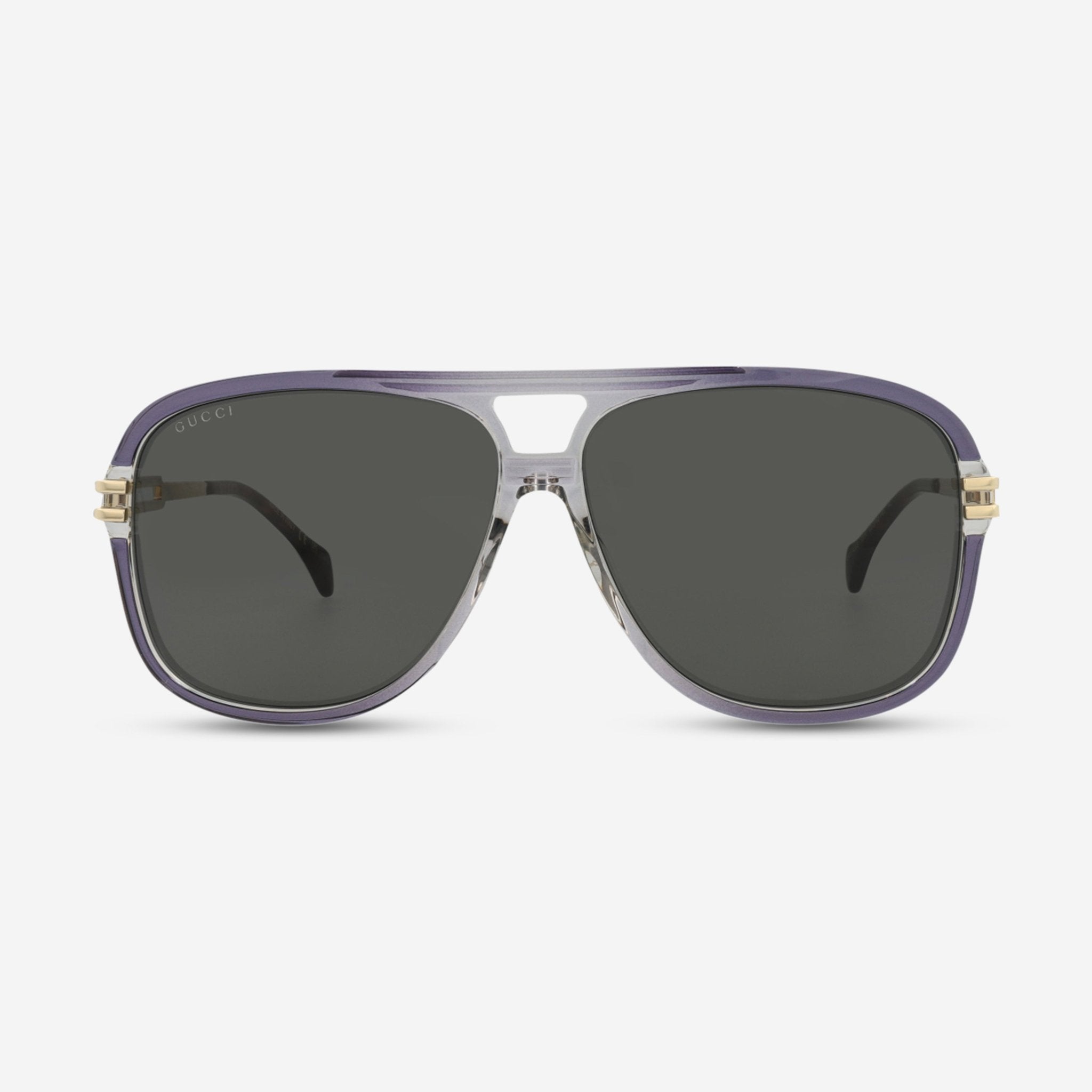 Gucci Square Acetate and Metal Men’s Sunglasses GG1105S - THE SOLIST - Gucci