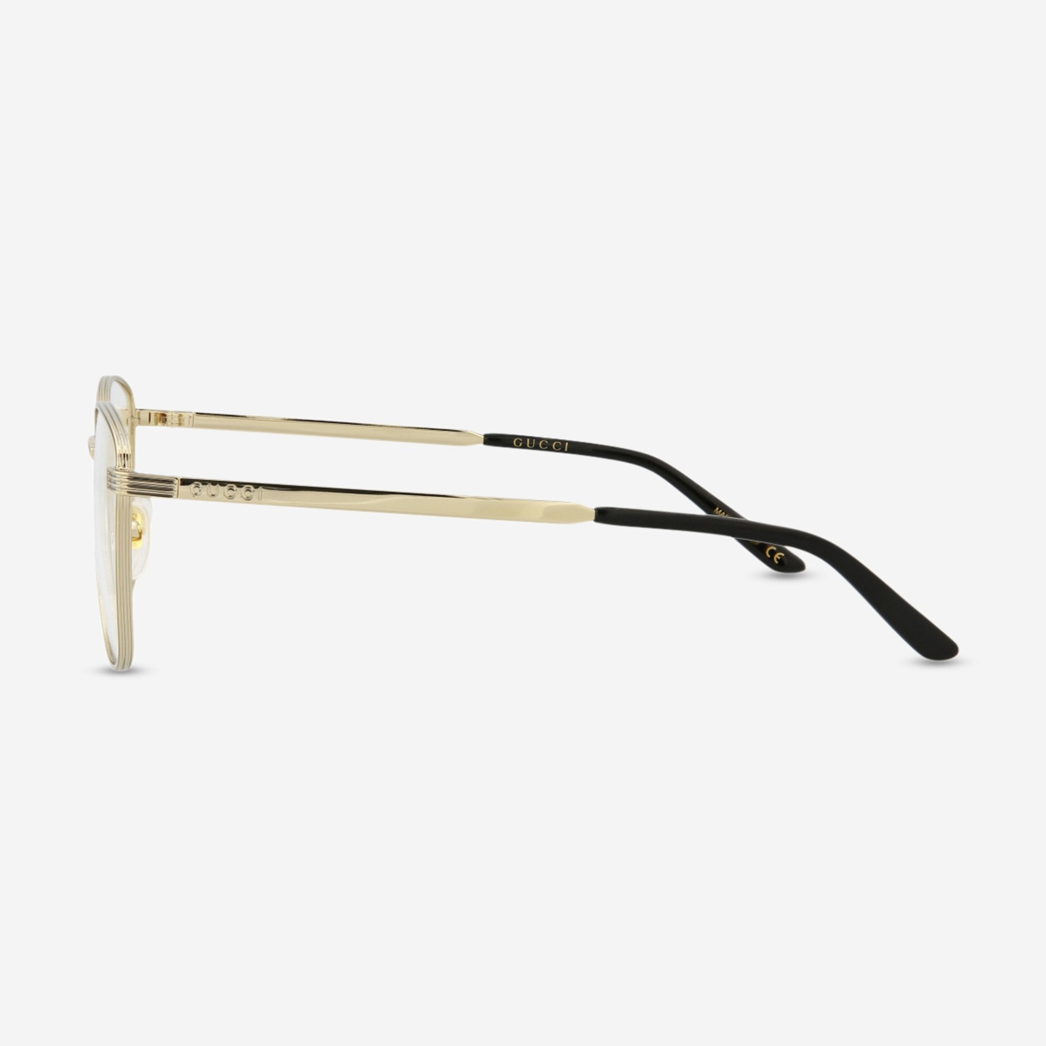 Gucci Square Metal Gold Men's Optical Frames GG0804O - THE SOLIST - Gucci