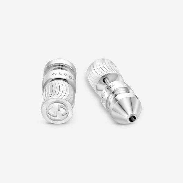 Gucci Sterling Silver Boule Extra Small Stud Earrings YBD628546001 - THE SOLIST - Gucci