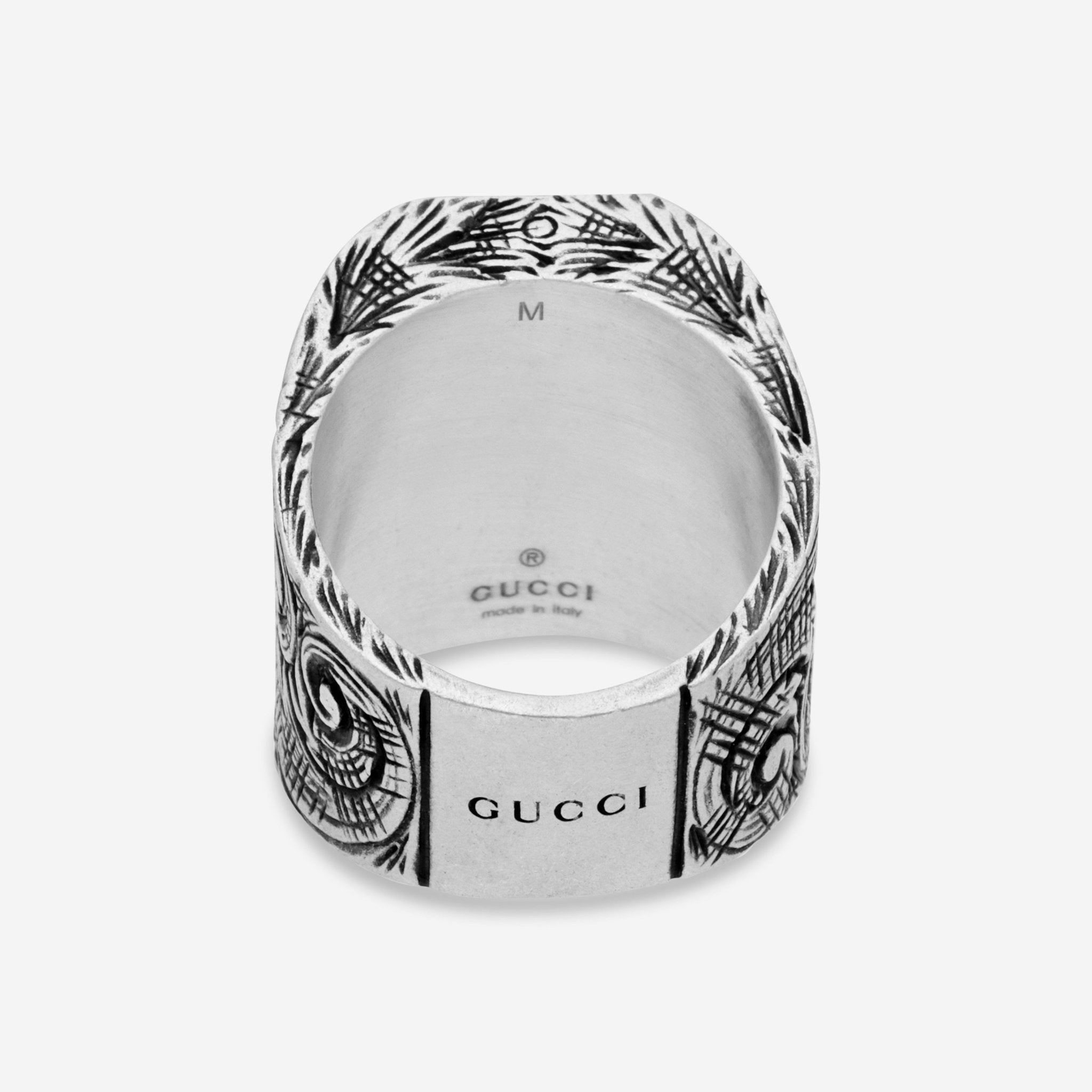 Gucci Sterling Silver Letter 