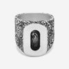 Gucci Sterling Silver Letter "O" Ring Sz. 9 YBC554253001 - THE SOLIST - Gucci