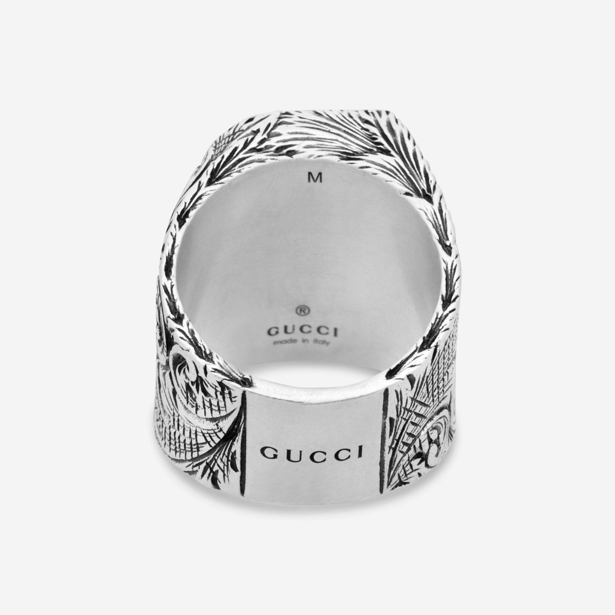 Gucci Sterling Silver Letter 