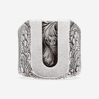 Gucci Sterling Silver Letter "U" Ring Sz. 9.25 YBC554261001 - THE SOLIST - Gucci