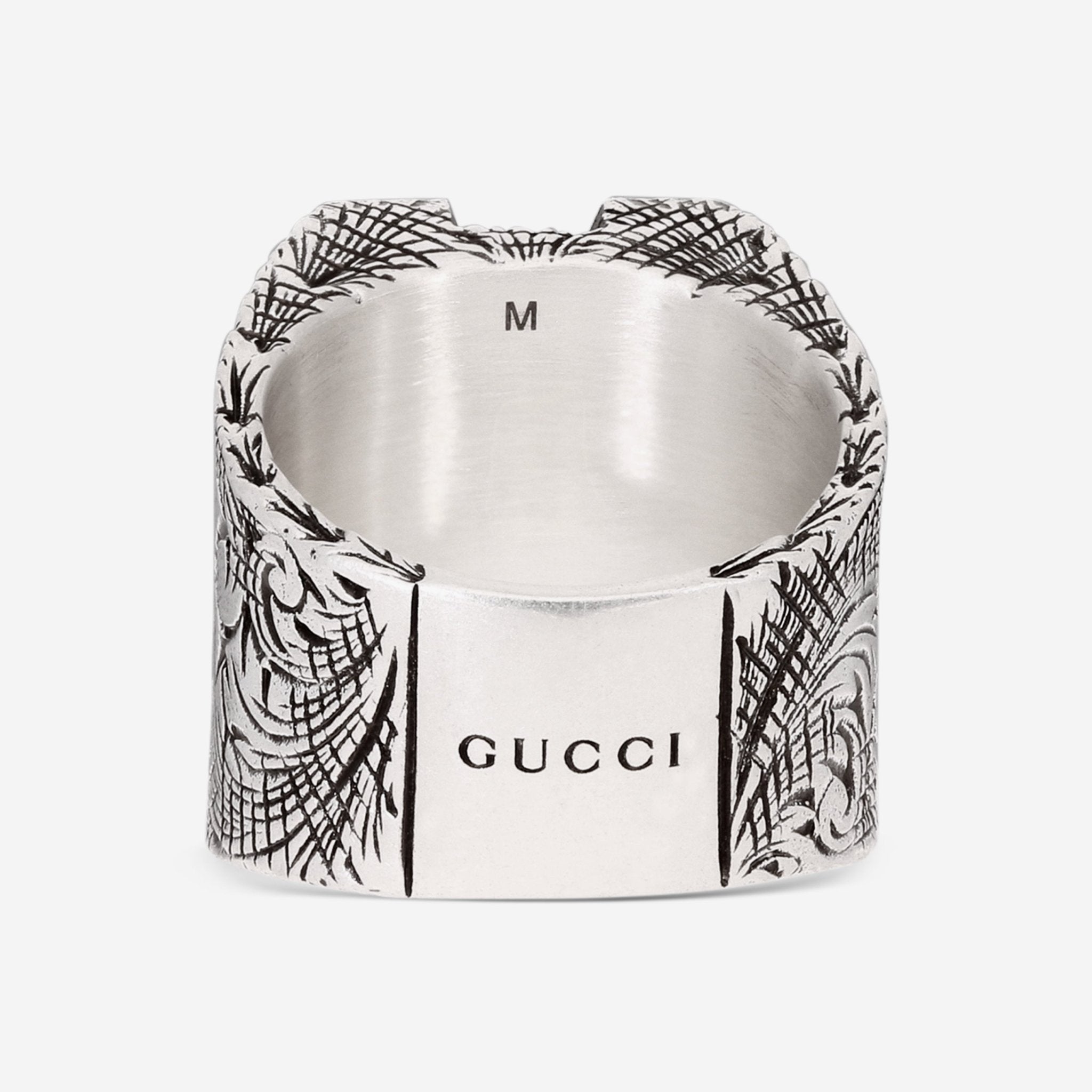 Gucci Sterling Silver Letter 