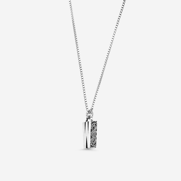 Gucci Sterling Silver Pendant Letter "W" Necklace YBC55425700100M - THE SOLIST - Gucci