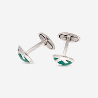 Gucci Turquoise Enamel & Sterling Silver Cufflinks YBE661585002 - THE SOLIST - Gucci