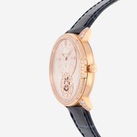 Harry Winston Midnight Diamond Second 18K Rose Gold Automatic Ladies Watch MIDASS39RR001 - THE SOLIST - Harry Winston