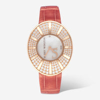 Harry Winston Talk To Me 18K Rose Gold Quartz Ladies Watch TTMQHM33RR002 - THE SOLIST - Harry Winston