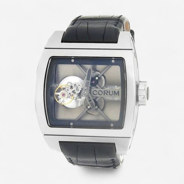 Corum Ti-Bridge Tourbillon Titanium Manual Wind Men’s Watch 022.700.04/0F01.0000