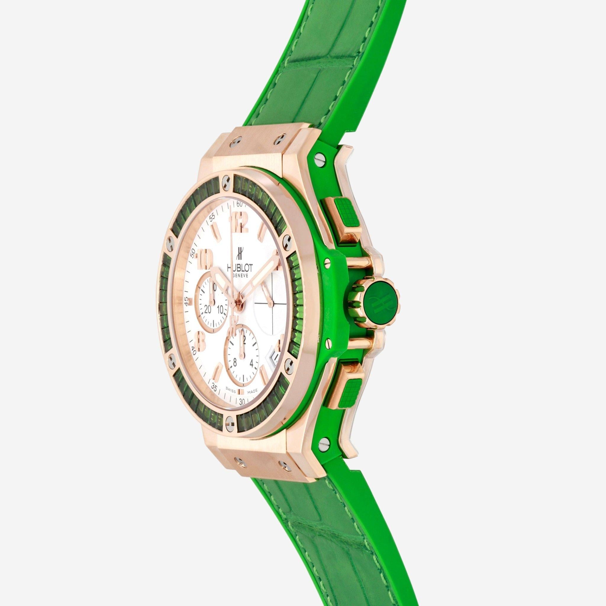 Hublot Big Bang Tutti Frutti Apple 18K Rose Gold Automatic Ladies Watch 341.PG.2