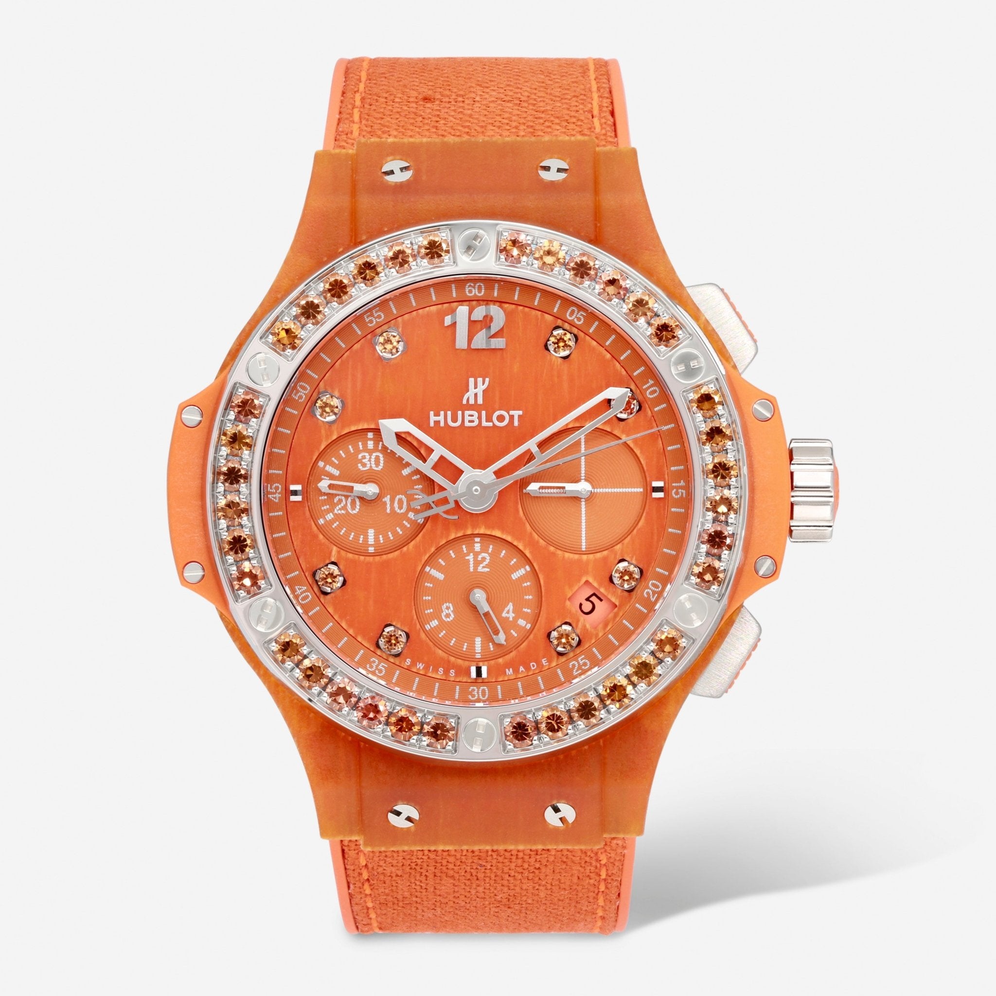 Hublot Big Bang Tutti Frutti Linen Automatic Ladies Watch 341.XO.2770.NR.1206 - THE SOLIST - Hublot