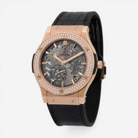 Hublot Classic Fusion 18K Rose Gold Manual Wind Men's Watch 515.OX.0180.LR.1104