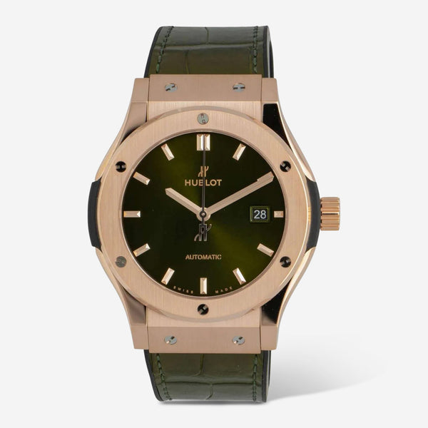 Hublot Classic Fusion 18K Rose Gold Automatic Men's Watch 542.OX.8980.LR - THE SOLIST - Hublot