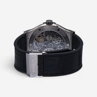 Hublot Classic Fusion Power Reserve Titanium Diamond Manual Wind Men's Watch 516