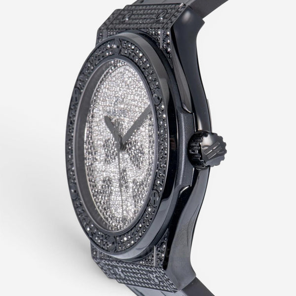 Hublot Classic Fusion Skull Titanium Diamond Automatic Men's Watch 511.ND.9100.L
