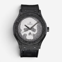 Hublot Classic Fusion Skull Titanium Diamond Automatic Men's Watch 511.ND.9100.L