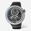 HYT H1.0 Power Reserve Blue DLC Manual Wind Men's Watch H02023 - THE SOLIST - HYT