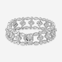 Suna Platinum Diamond Lace Bracelet B3661P